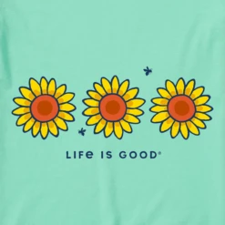 Women's Three Sunflowers Sleeveless High-Low Crusher Tank -Clothes Style Shop Womens Three Sunflowers Sleeveless HighLow Crusher Tank 92945 2 lg