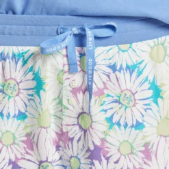 Women's Tie Dye Daisy Pattern Snuggle Up Sleep Jogger -Clothes Style Shop Womens Tie Dye Daisy Pattern Snuggle Up Sleep Jogger 89114 3 lg