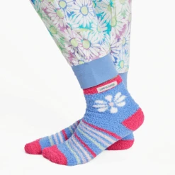 Women's Tie Dye Daisy Pattern Snuggle Up Sleep Jogger -Clothes Style Shop Womens Tie Dye Daisy Pattern Snuggle Up Sleep Jogger 89114 5 lg