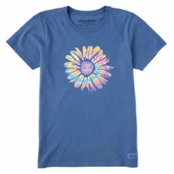 Women's Tie Dye Daisy Short SleeveTee