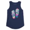 Women's Tie Dye Flips Sleeveless High-Low Crusher Tank -Clothes Style Shop Womens Tie Dye Flips Sleeveless HighLow Crusher Tank 97588 1 lg