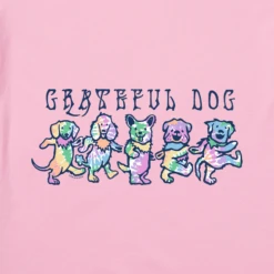 Women's Tie Dye Grateful Dog Sleeveless High-Low Crusher Tank -Clothes Style Shop Womens Tie Dye Grateful Dog Sleeveless HighLow Crusher Tank 90226 2 lg