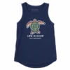 Women's Turtle Just Add Water High-Low Crusher Tank