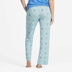 Women's Turtle Mandala Pattern Lightweight Sleep Pant -Clothes Style Shop Womens Turtle Mandala Pattern Lightweight Sleep Pant 99684 2 lg