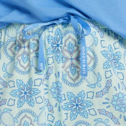 Women's Turtle Mandala Pattern Lightweight Sleep Short -Clothes Style Shop Womens Turtle Mandala Pattern Lightweight Sleep Short 100963 3 lg