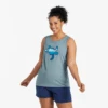Women's Turtlescape Crusher-LITE Tank -Clothes Style Shop Womens Turtlescape CrusherLITE Tank 99200 1 lg
