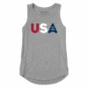 Women's USA LIG High-Low Crusher Tank