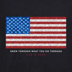 Women's USA Vine Flag High-Low Crusher Tank -Clothes Style Shop Womens USA Vine Flag High Low Crusher Tank 95247 2 lg