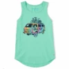 Women's Van Go Trip High-Low Crusher Tank