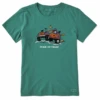 Women's Vintage Jackie Trick Or Treat Off RoadCrusher Tee