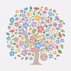 Women's Wildflower Tree High-Low Crusher Tank -Clothes Style Shop Womens Wildflower Tree High Low Crusher Tank 94276 2 lg