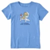 Women's Winnie Not Working Adirondack Short SleeveTee -Clothes Style Shop Womens Winnie Not Working Adirondack Short Sleeve CrusherLITE Tee 104875 1 lg