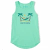Women's Winnie & P Hammock Sleeveless High-Low Crusher Tank
