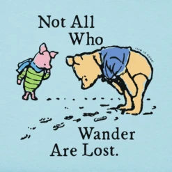 Clothes Style Shop -Clothes Style Shop Womens Winnie P Wander Short Sleeve CrusherLITE Tee 101382 2 lg