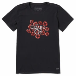 Women's Wizard Of Oz Poppies Short SleeveTee