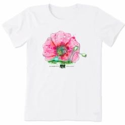 Women's Wizard Of Oz Poppyscape Short SleeveTee