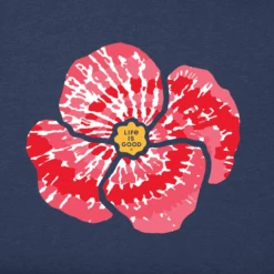 Women's Wizard Of Oz Tie Dye Poppy Sleeveless High-LowTank -Clothes Style Shop Womens Wizard of Oz Tie Dye Poppy Sleeveless HighLow CrusherLITE Tank 102533 2 lg