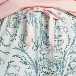 Women's Woodland Floral Pattern Lightweight Sleep Short -Clothes Style Shop Womens Woodland Floral Pattern Lightweight Sleep Short 89118 3 lg