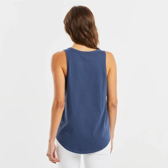 Women's Flip Flop Mandala High-Low Crusher Tank - Image 4